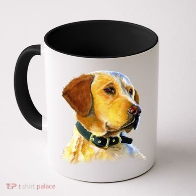 Golden Retriever Dog Portrait Coffee Mug