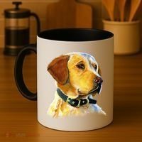 Golden Retriever Dog Portrait Coffee Mug thumb 4