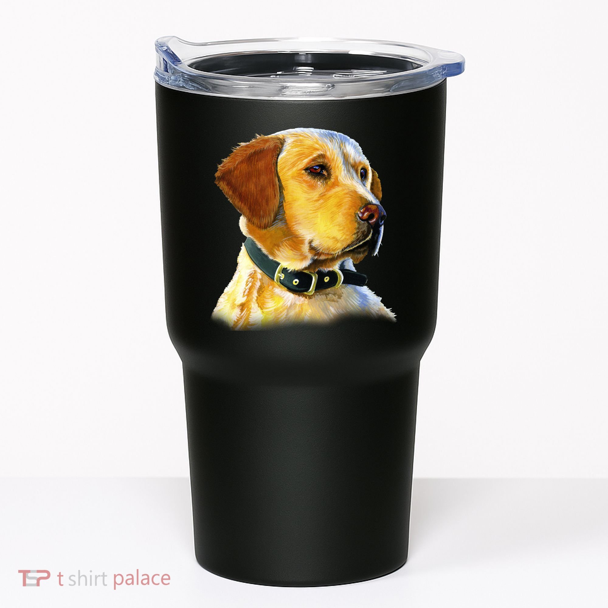 Golden Retriever Dog Portrait Tumbler