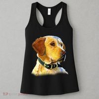 Golden Retriever Dog Portrait Women's Tank Top thumb 3