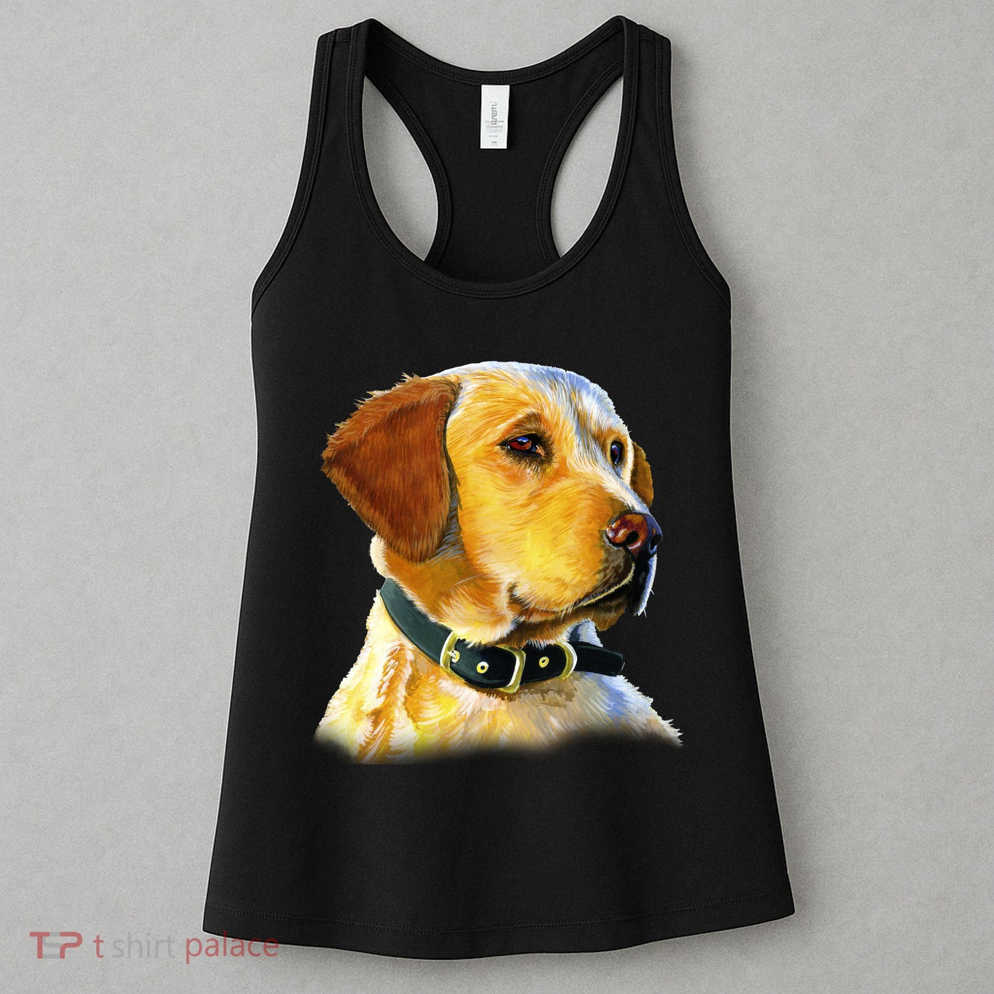 Golden Retriever Dog Portrait Women's Tank Top