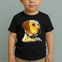 Golden Retriever Dog Portrait Toddler T-Shirt thumb 2