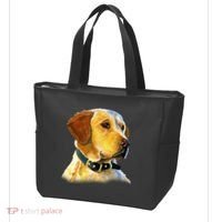 Golden Retriever Dog Portrait Tote Bag thumb 3