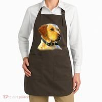 Golden Retriever Dog Portrait Apron thumb 2