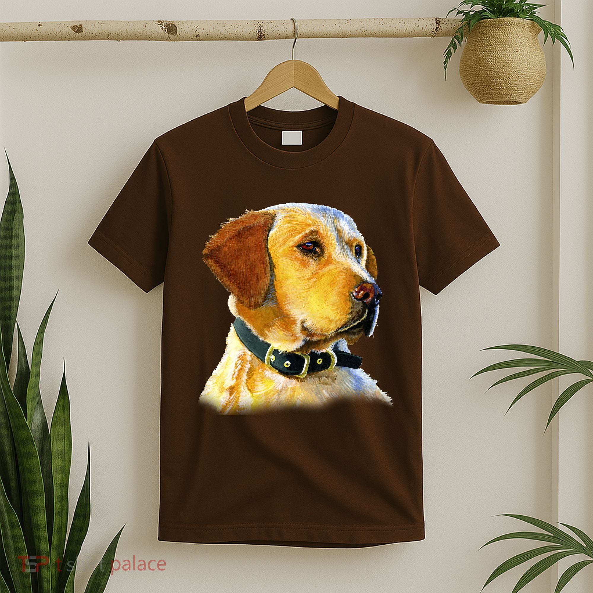 Golden Retriever Dog Portrait T-Shirt