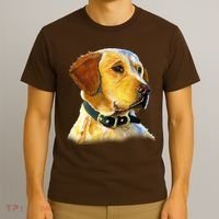 Golden Retriever Dog Portrait T-Shirt thumb 3
