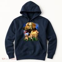 Golden Retriever Family Hoodie thumb 0