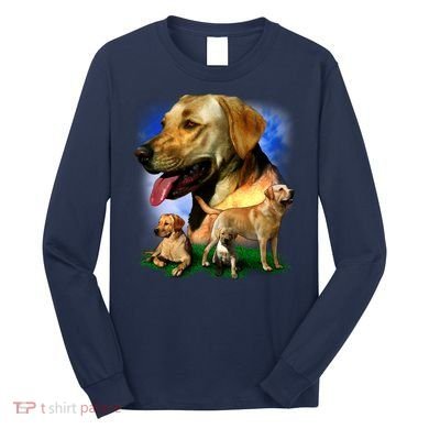 Golden Retriever Family Long Sleeve Shirt