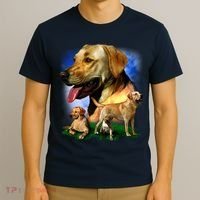 Golden Retriever Family T-Shirt thumb 3