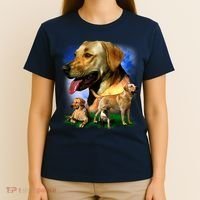 Golden Retriever Family T-Shirt thumb 4