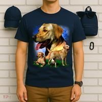 Golden Retriever Family T-Shirt thumb 6