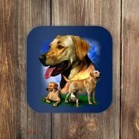 Golden Retriever Family Coaster thumb 0