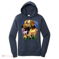Golden Retriever Family Women's Hoodie thumb 0