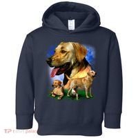 Golden Retriever Family Toddler Hoodie thumb 0