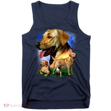 Golden Retriever Family Tank Top