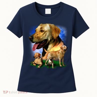 Golden Retriever Family Women's T-Shirt