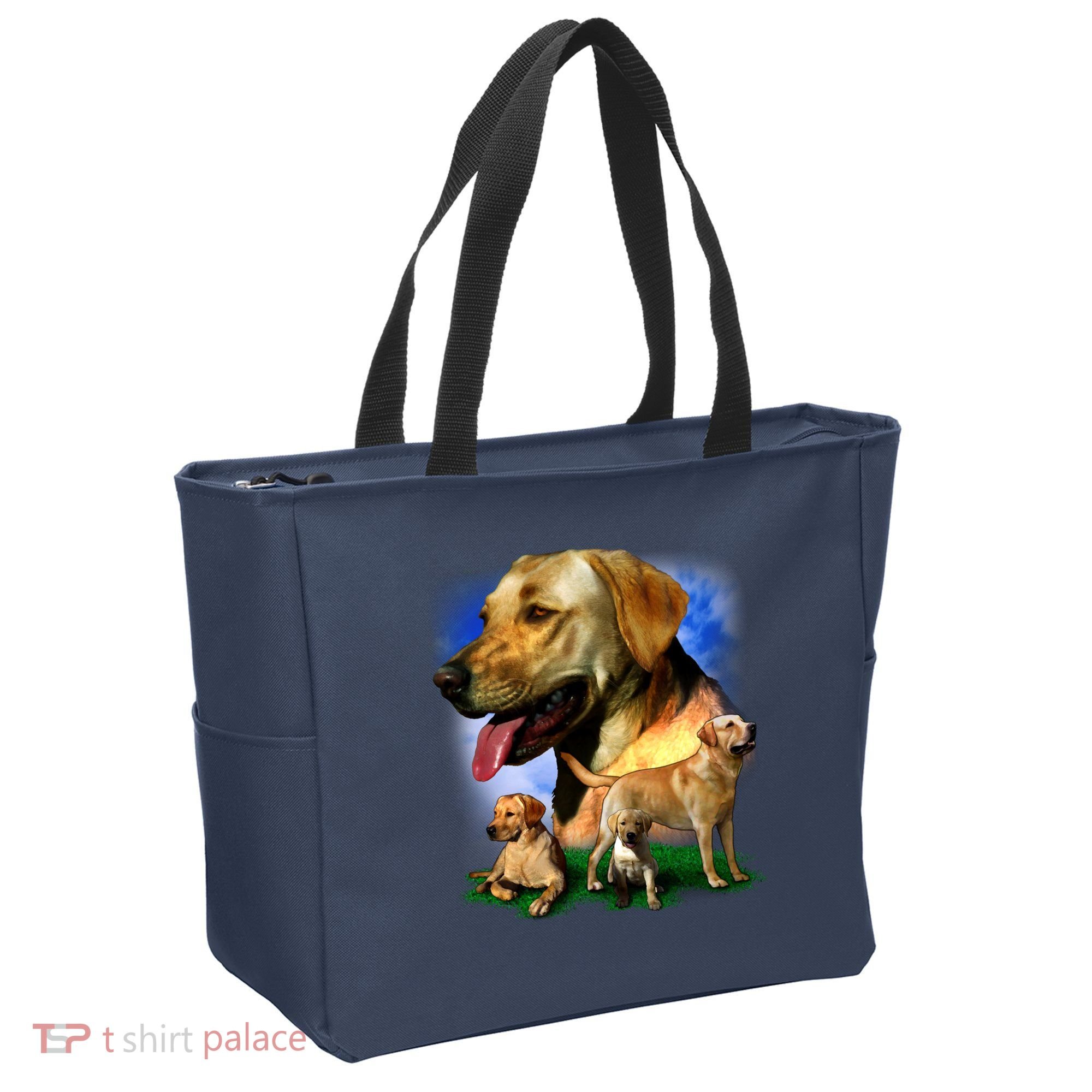 Golden Retriever Family Tote Bag