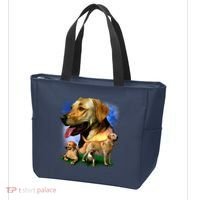 Golden Retriever Family Tote Bag thumb 3