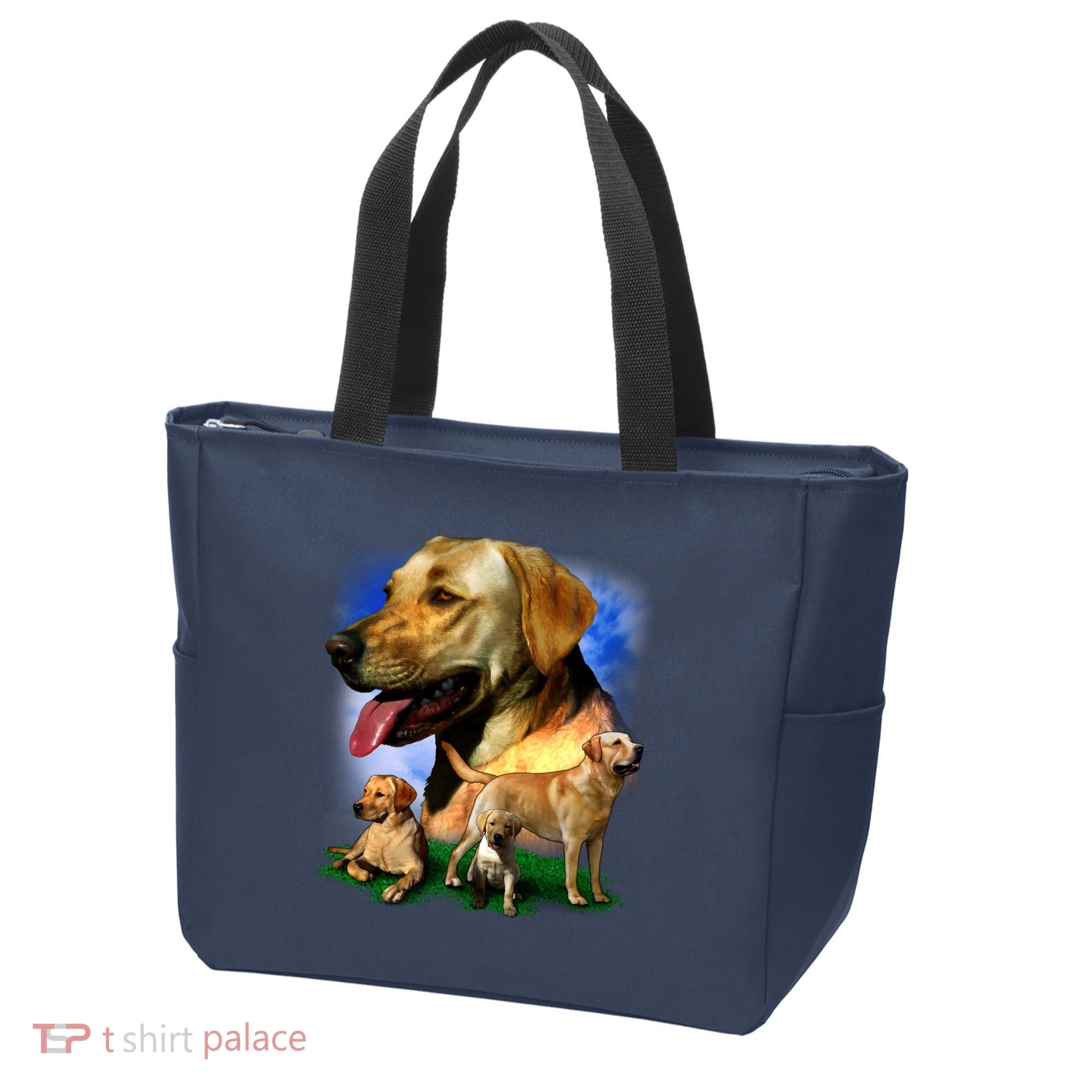 Golden Retriever Family Tote Bag