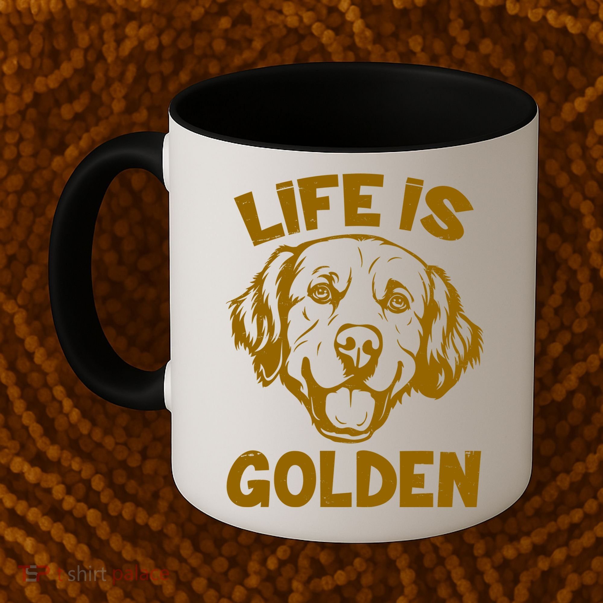 Golden Retriever Life Is Golden  Coffee Mug