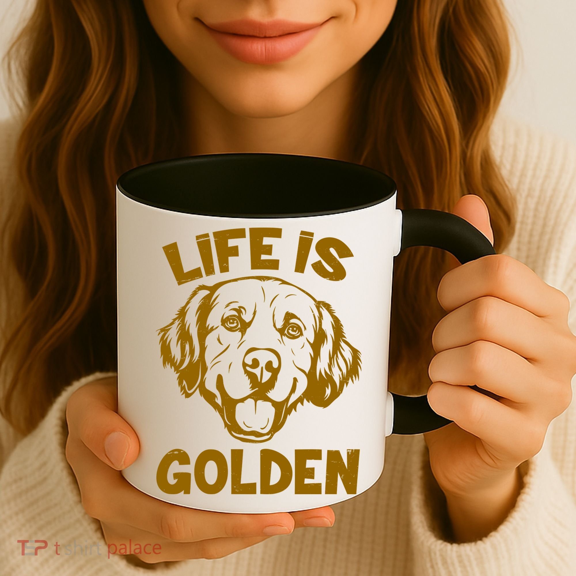 Golden Retriever Life Is Golden  Coffee Mug