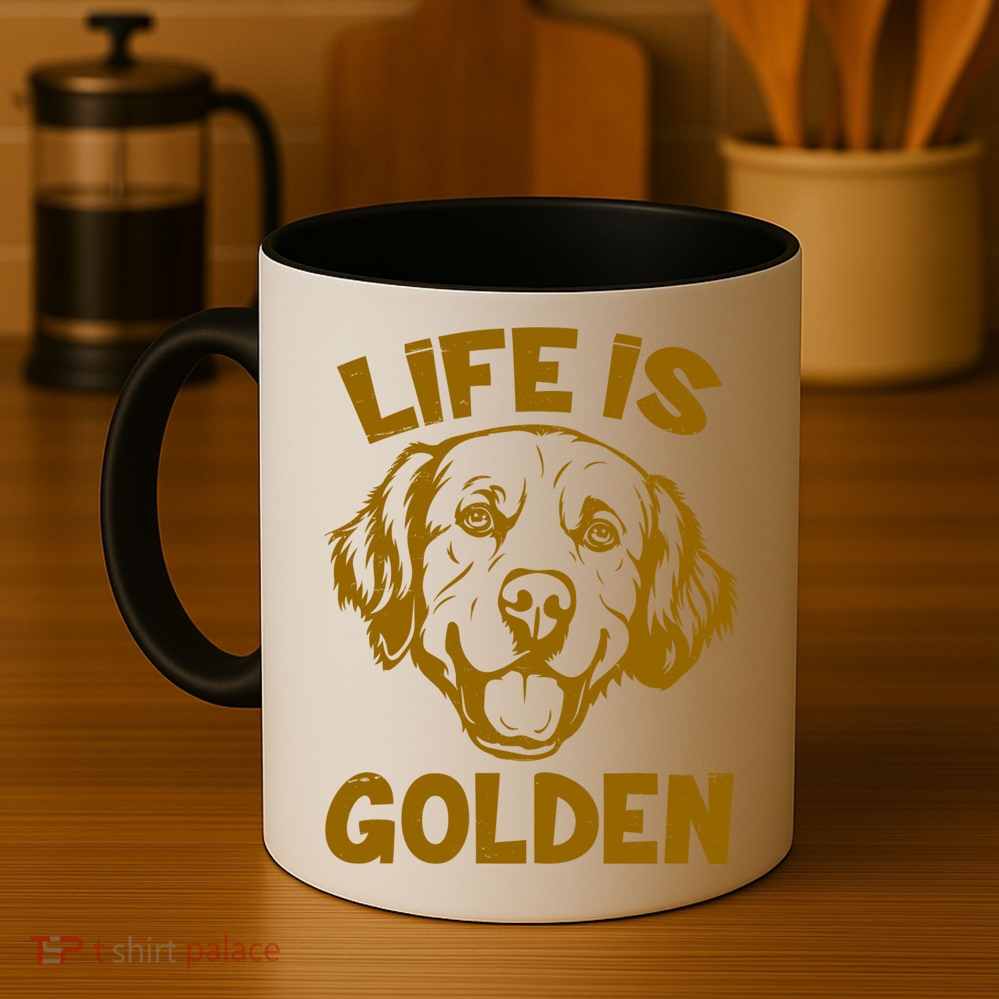 Golden Retriever Life Is Golden  Coffee Mug