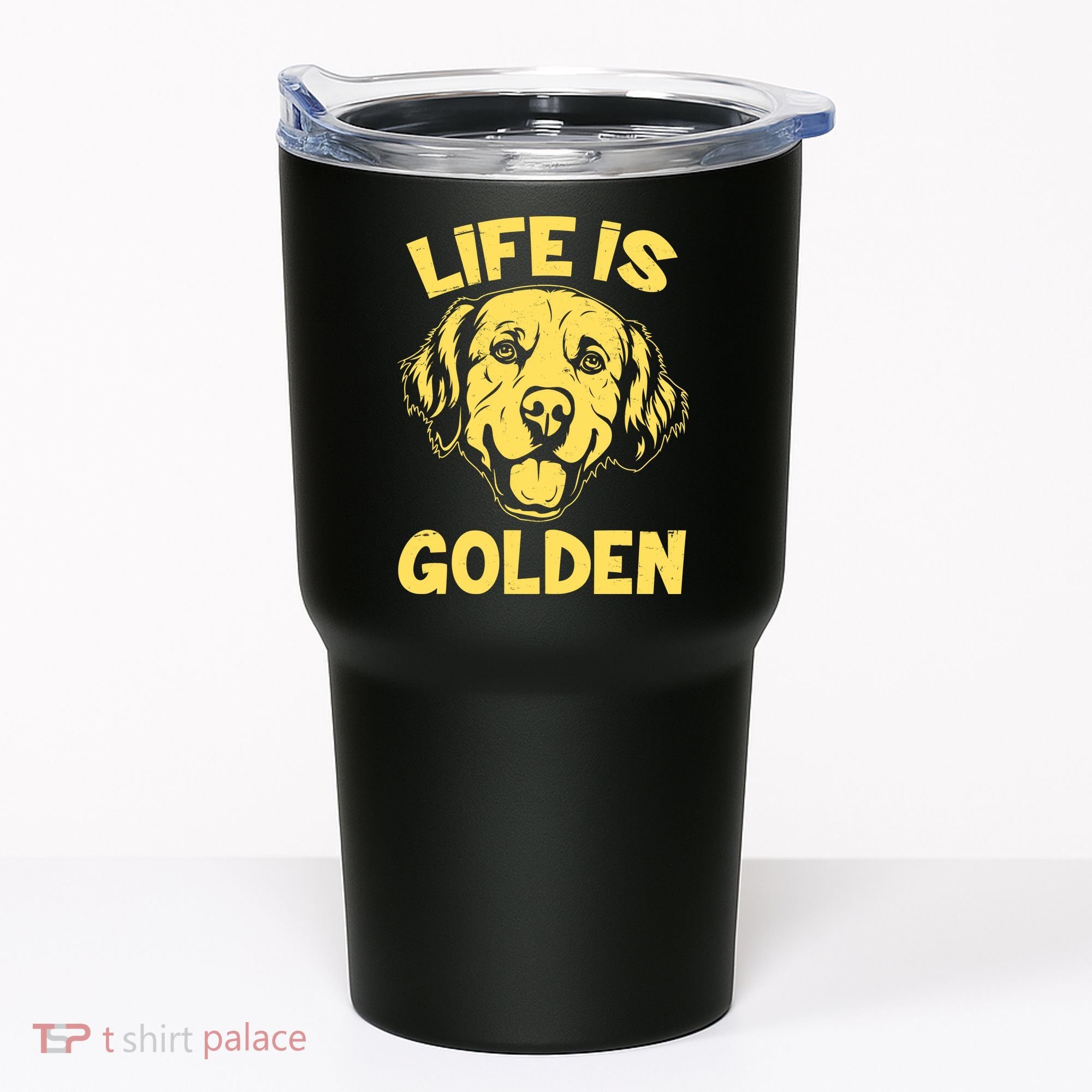 Golden Retriever Life Is Golden  Tumbler