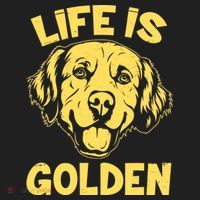 Golden Retriever Life Is Golden  Tumbler thumb 3