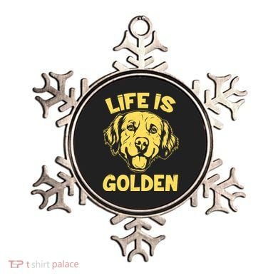 Golden Retriever Life Is Golden  Ornament