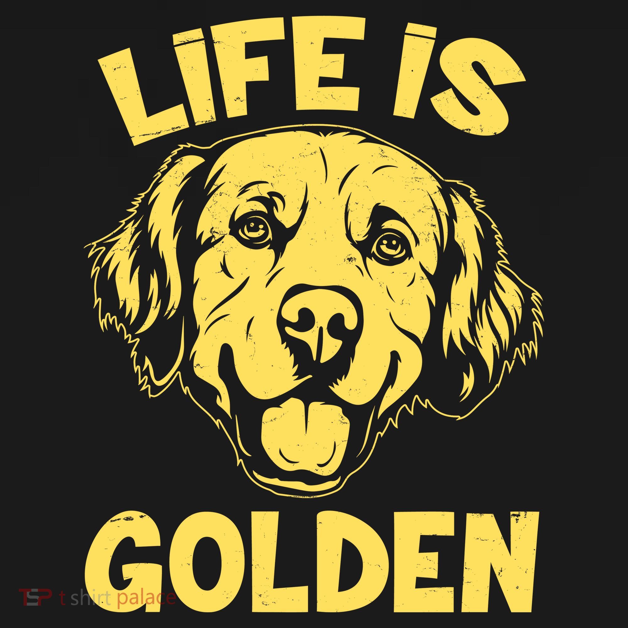 Golden Retriever Life Is Golden  Ornament