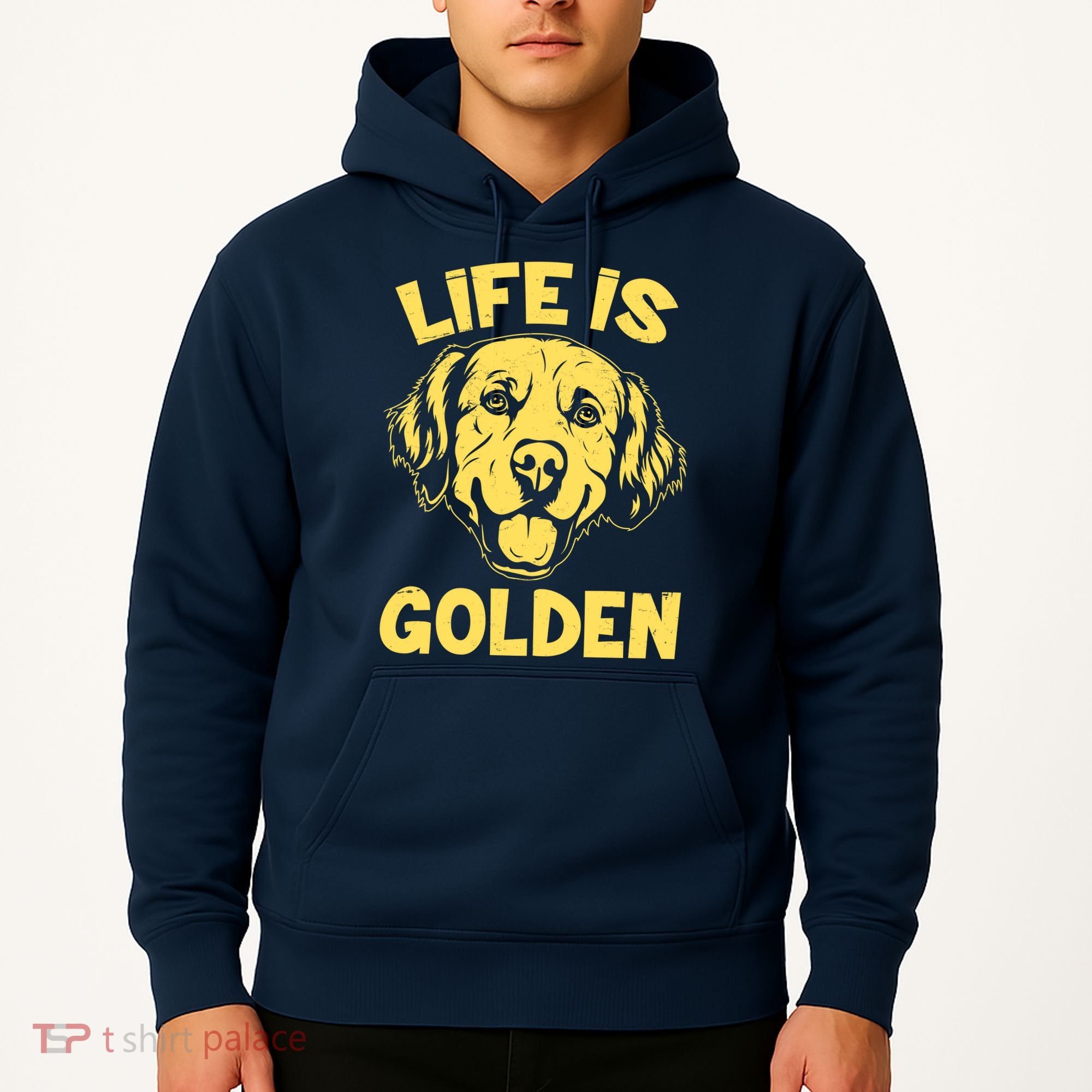 Golden Retriever Life Is Golden  Hoodie