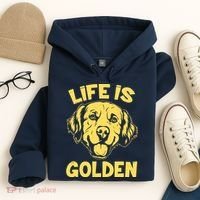 Golden Retriever Life Is Golden  Hoodie thumb 4