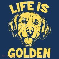 Golden Retriever Life Is Golden  Apron thumb 3