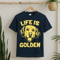 Golden Retriever Life Is Golden  T-Shirt thumb 2