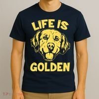 Golden Retriever Life Is Golden  T-Shirt thumb 3