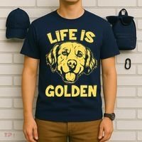 Golden Retriever Life Is Golden  T-Shirt thumb 6