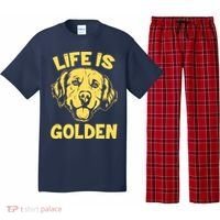 Golden Retriever Life Is Golden  Pajama Set thumb 0