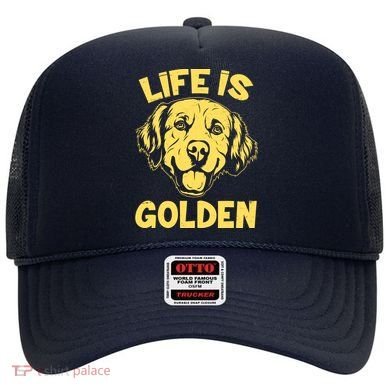 Golden Retriever Life Is Golden  Hat