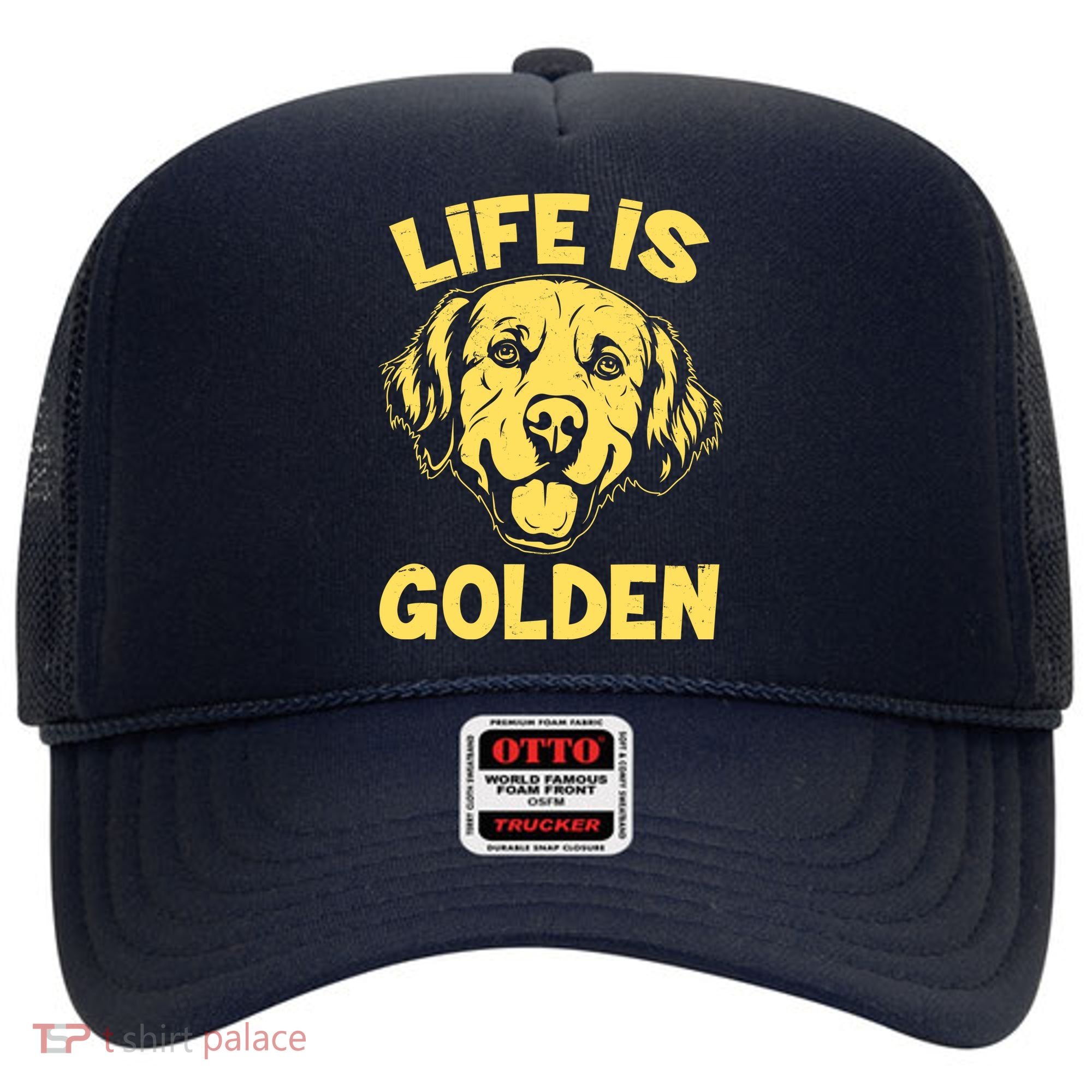 Golden Retriever Life Is Golden  Hat