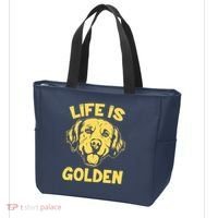 Golden Retriever Life Is Golden  Tote Bag thumb 3
