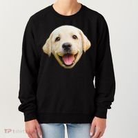 Golden Retriever Pup Face Women's Sweatshirt thumb 0