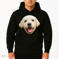 Golden Retriever Pup Face Hoodie thumb 2