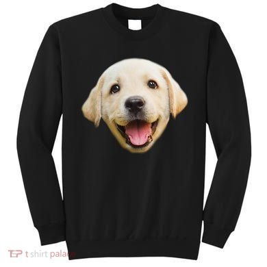 Golden Retriever Pup Face Sweatshirt