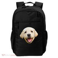 Golden Retriever Pup Face Backpack thumb 0