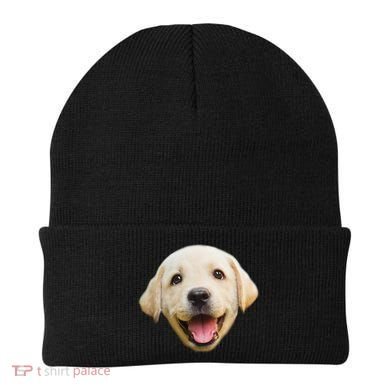 Golden Retriever Pup Face Beanie