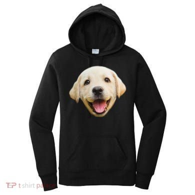 Golden Retriever Pup Face Women's Hoodie