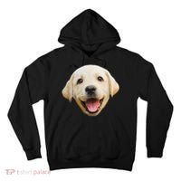 Golden Retriever Pup Face Tall Hoodie thumb 0
