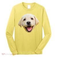 Golden Retriever Pup Face Long Sleeve Shirt thumb 0