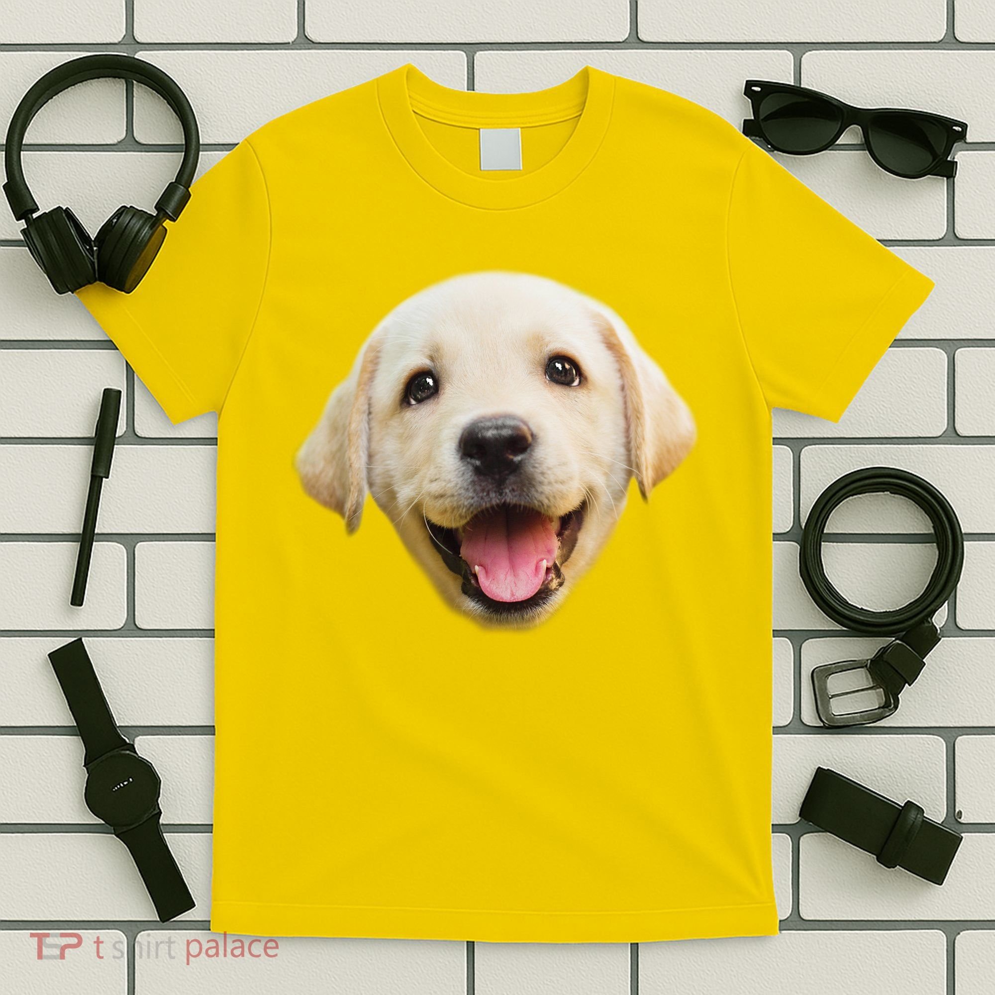 Golden Retriever Pup Face T-Shirt