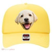 Golden Retriever Pup Face Hat thumb 0